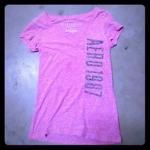 A pink Aeropostale 1987 shirt